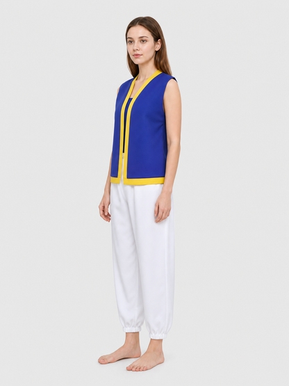 Cosplay Costume: Vest, Pants, and Mushroom Hat