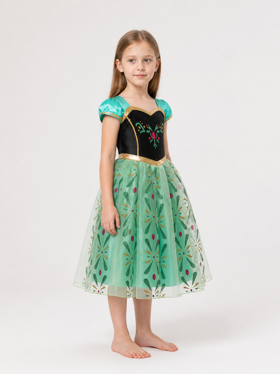 Princess Costume for Halloween Cosplay side view