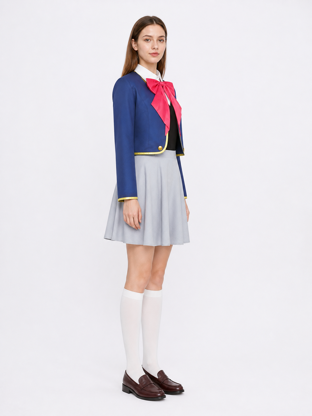 Ai Hoshino B-Komachi Uniform Cosplay Costume side view