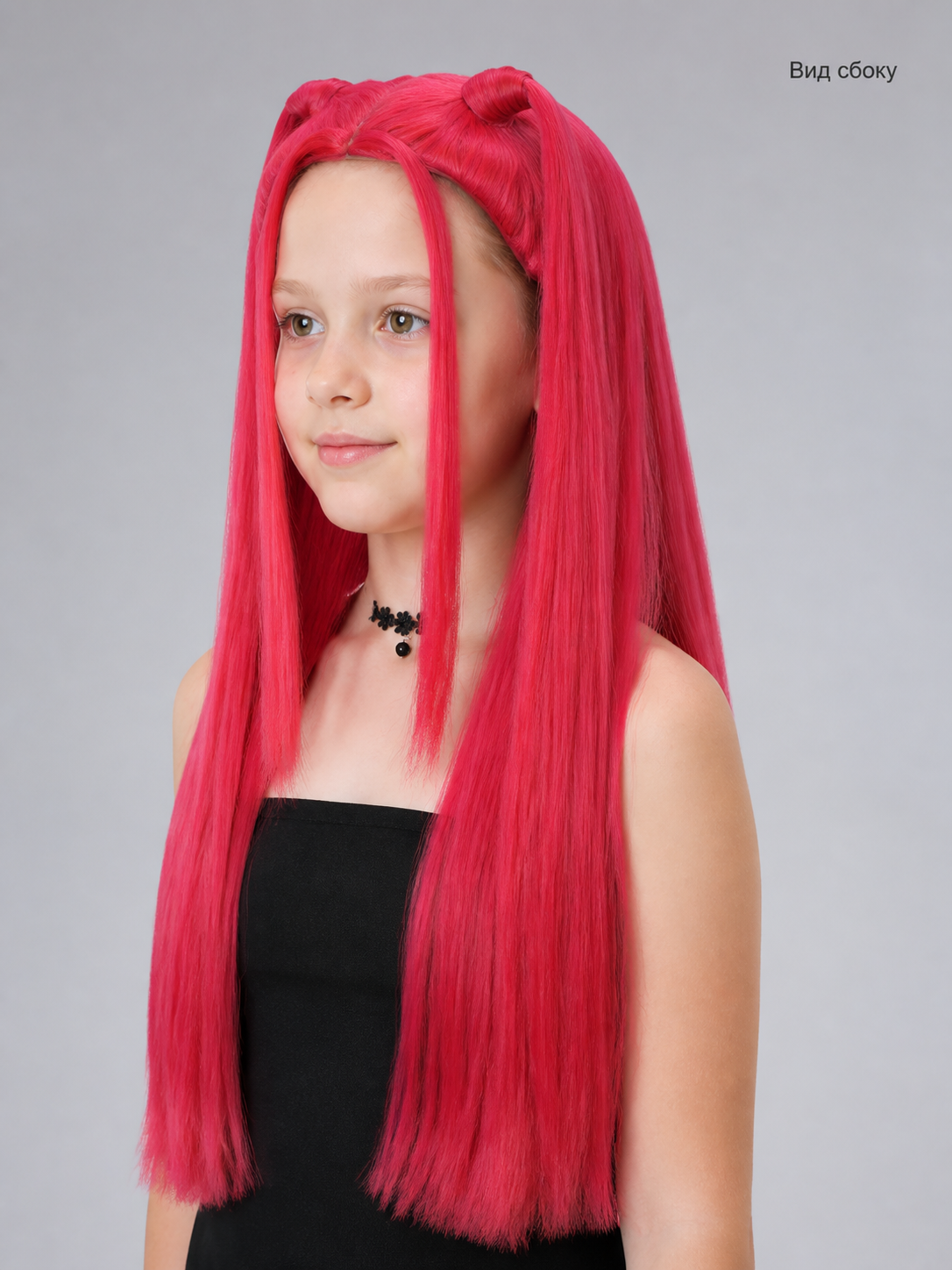 Long Anime Wig with Two High Ponytails for Cosplay