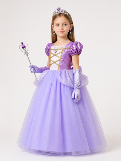 Princess Costume for Halloween and Cosplay side view