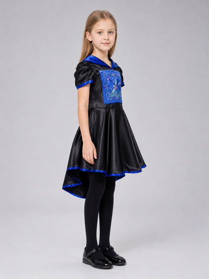 Zombie Cosplay Dress Costume with Ruffles