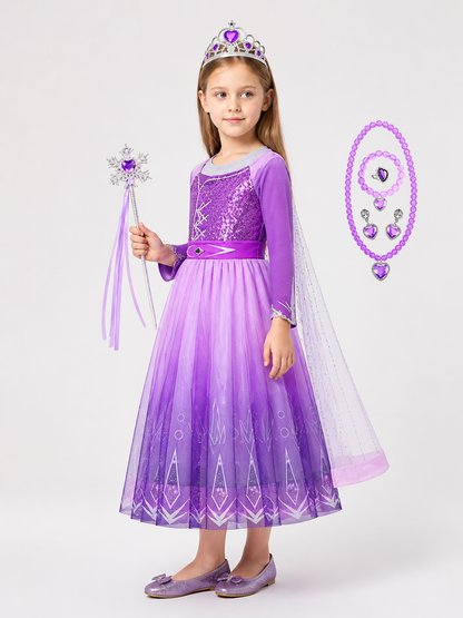 Purple Princess Halloween Costume