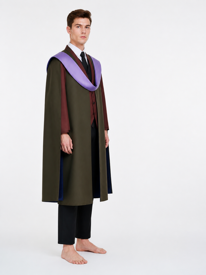 Professor Quirrell Costume from Harry Potter side view
