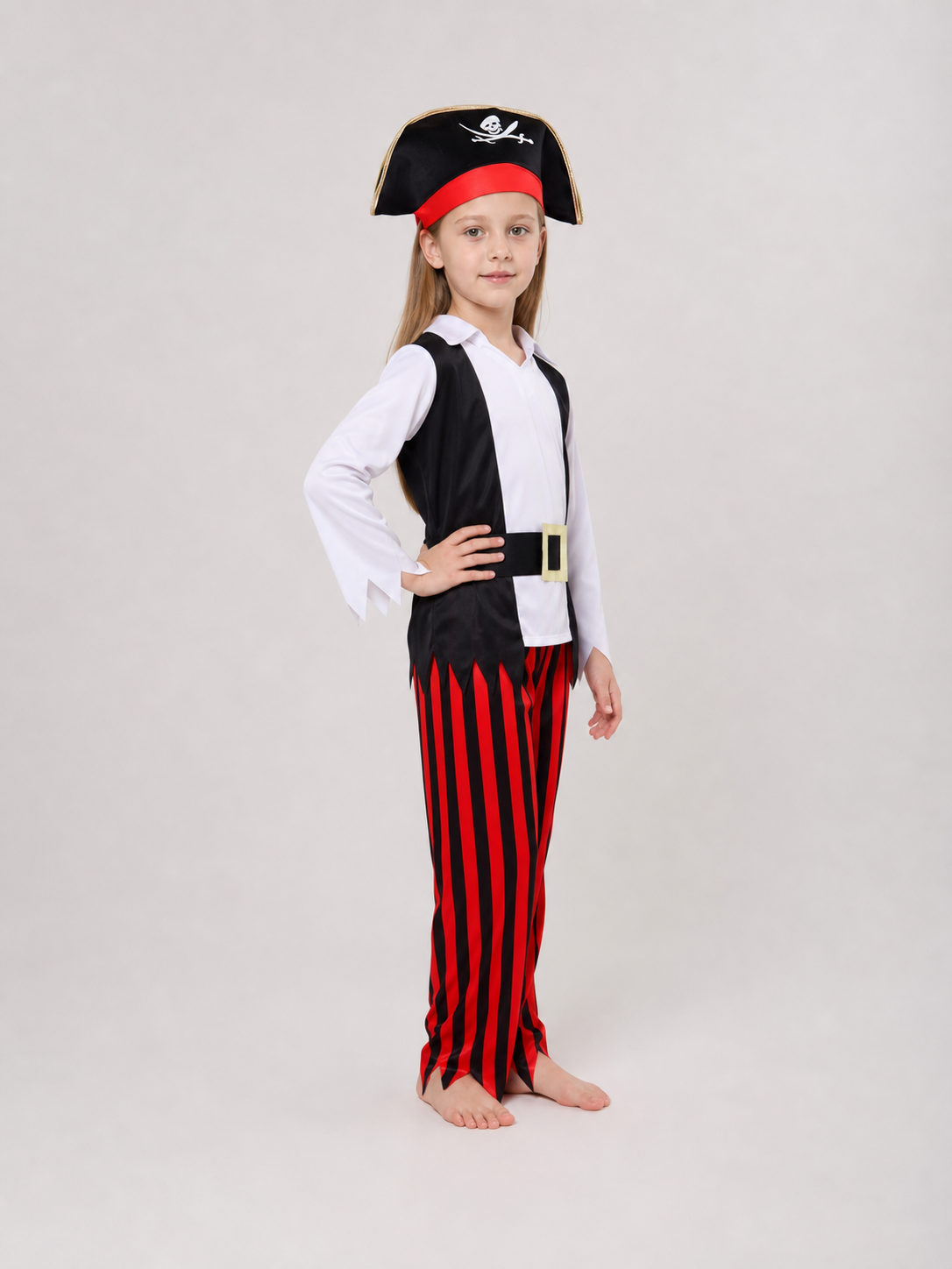 Children's Pirate Costume with Hat