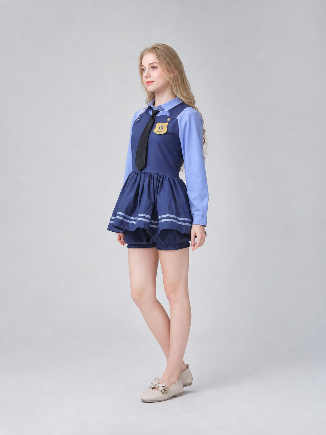 Judy Police Officer Costume with Skirt
