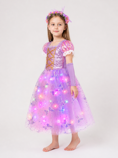 Light-Up Princess Costume for Halloween