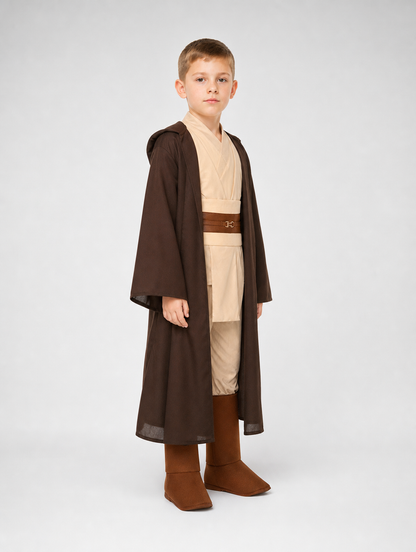 Jedi Costume for Cosplay with Cape and Belt