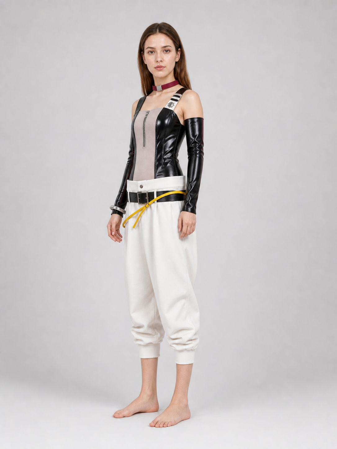 Semyu Grierkos Cosplay Costume with Belt and Arm Warmers