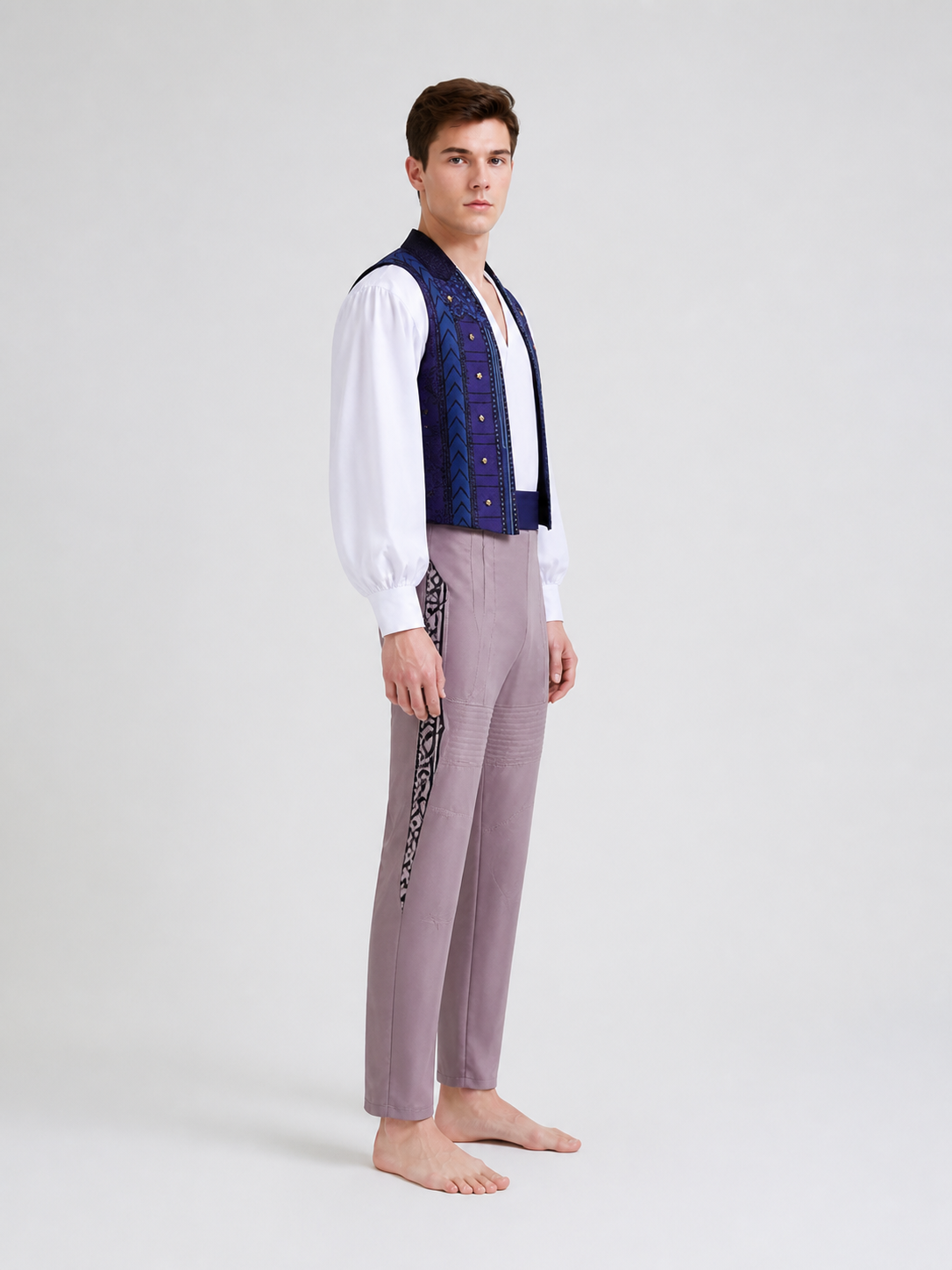 Star Wars Cosplay Costume: Vest, Shirt, and Pants side view