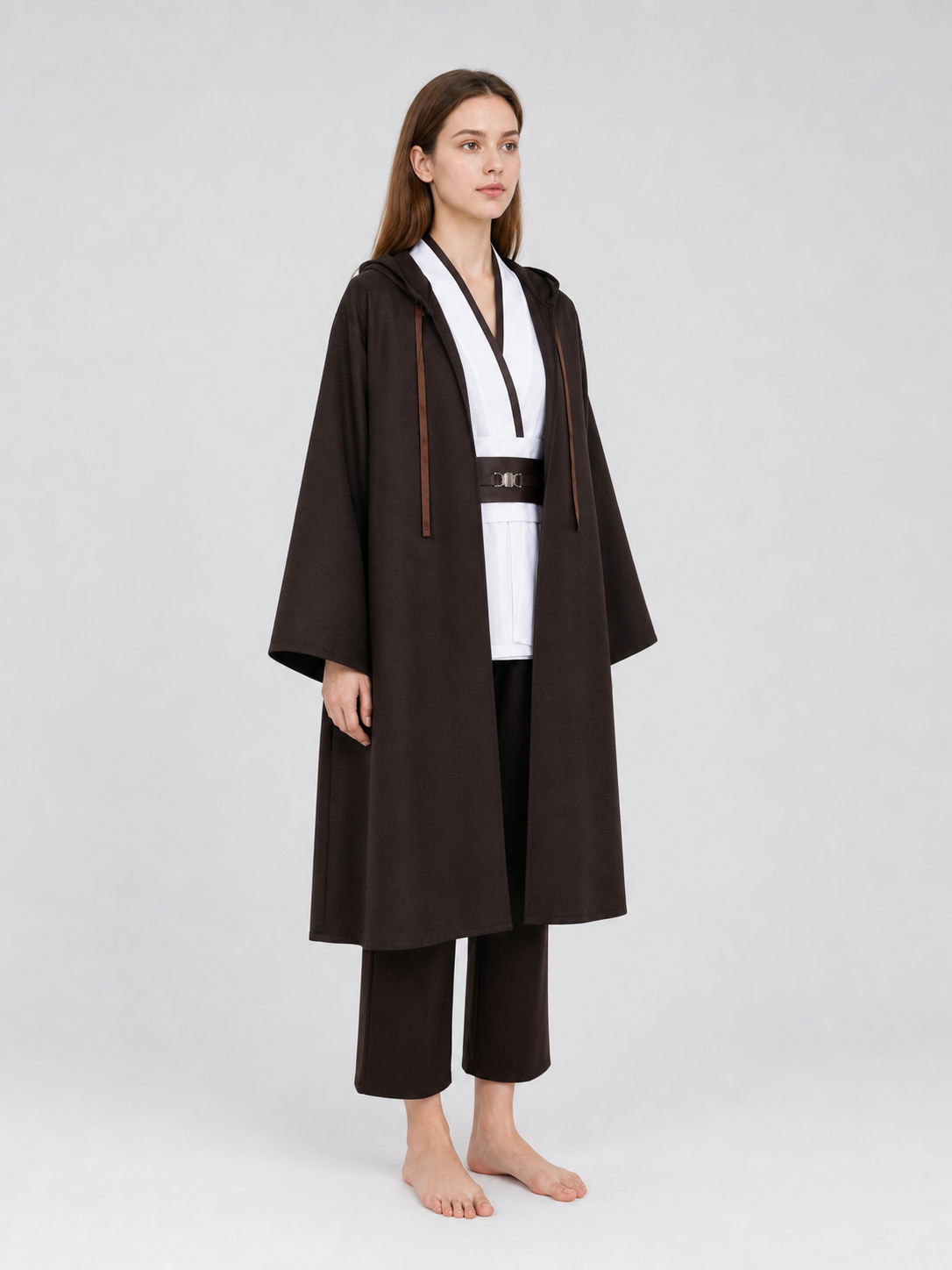 Obi-Wan Cosplay Costume: Cloak, Tunic, Pants