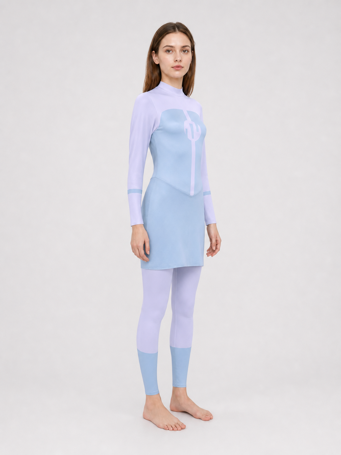 Anissa Omni-Man Cosplay Bodysuit with High Collar