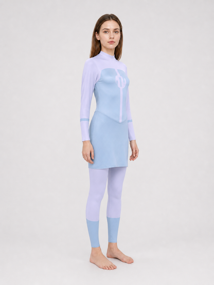 Anissa Omni-Man Cosplay Bodysuit with High Collar