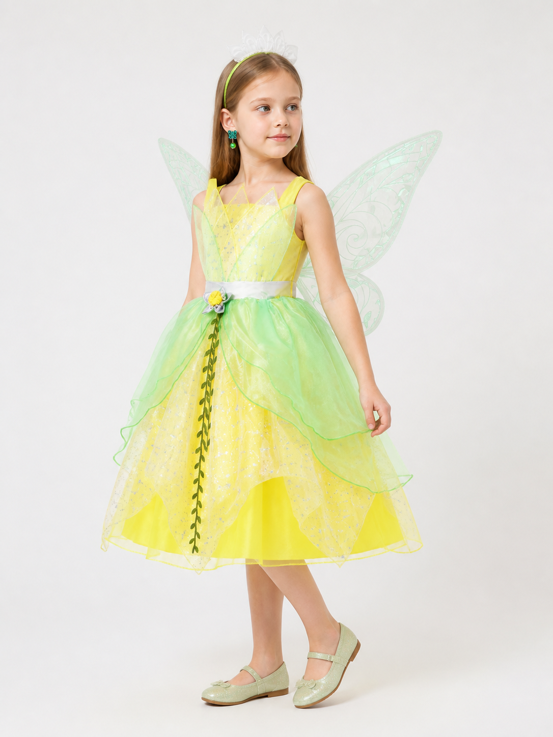 Halloween Princess Costume Dress with Butterflies
