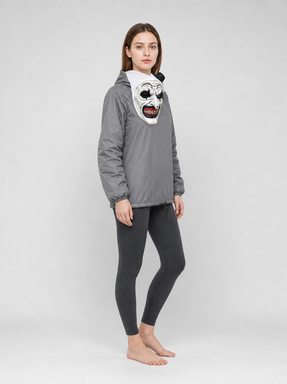 Scary Clown Mask with Hood for Cosplay