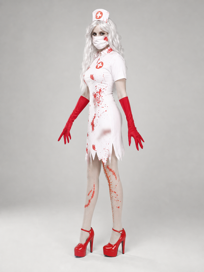 Zombie Nurse Costume for Halloween and Cosplay