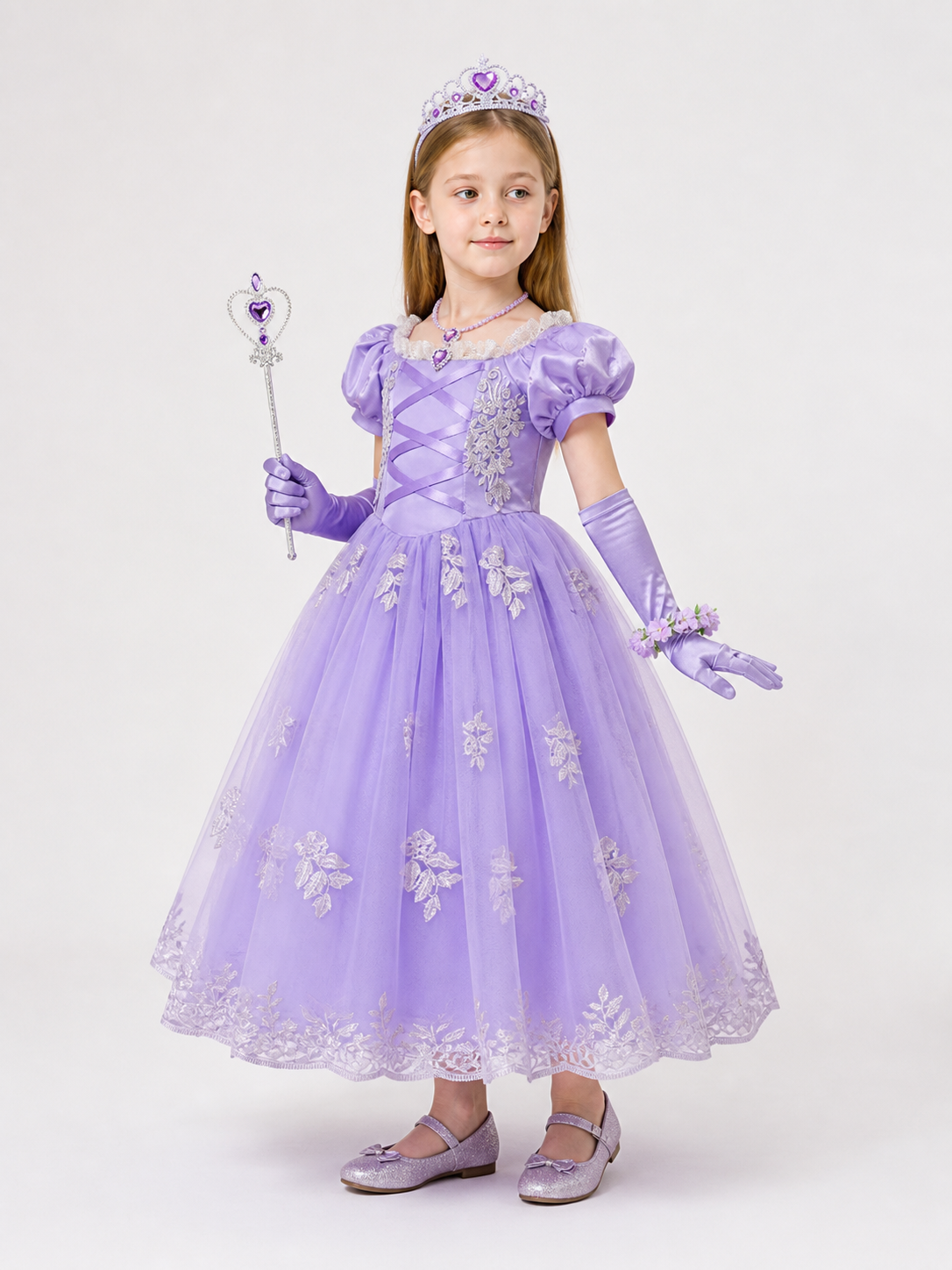 Princess Costume for Halloween and Cosplay side view