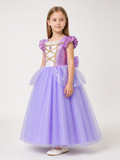 Purple Princess Halloween Costume side view