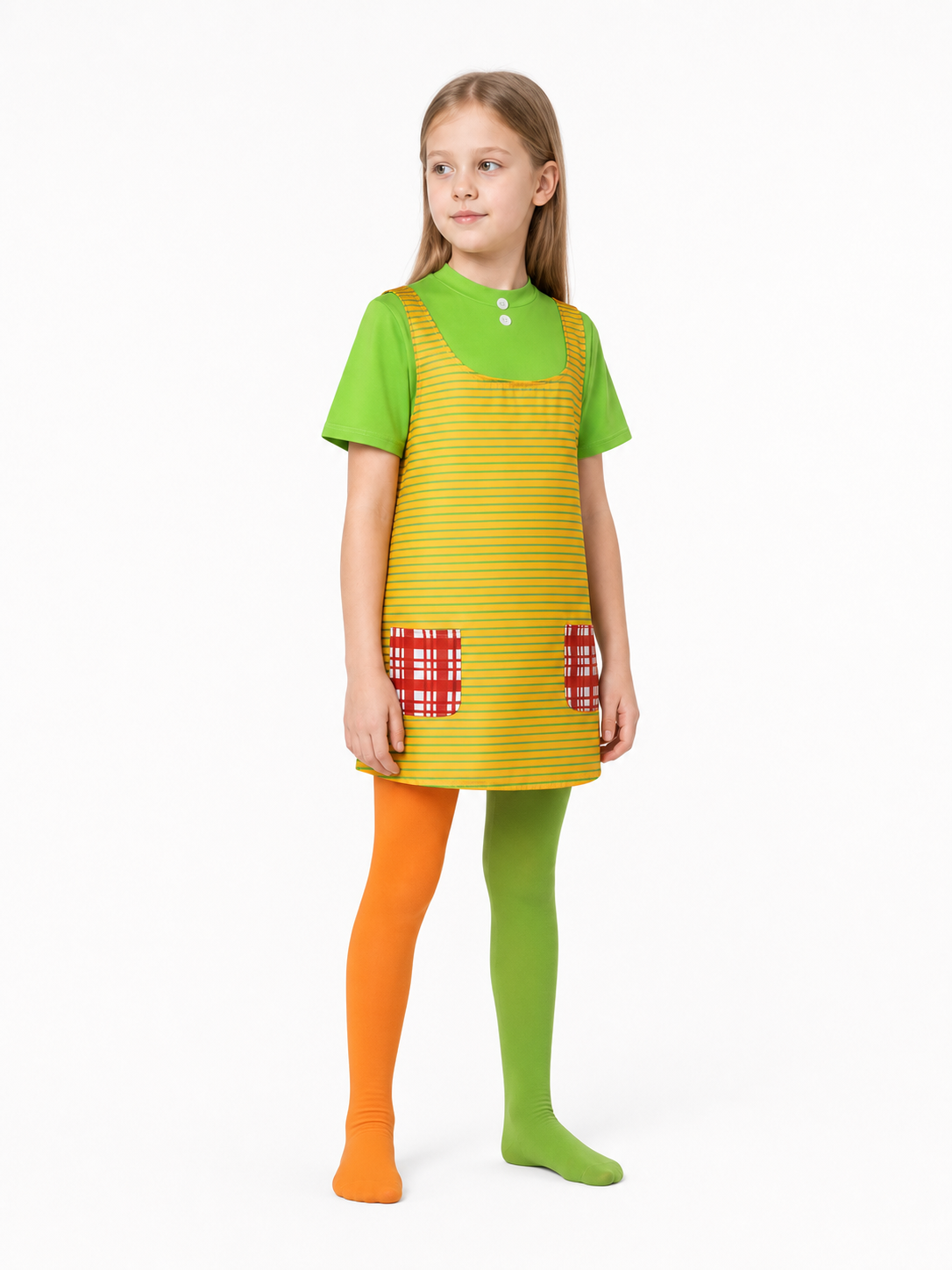 Striped Carnival Accessory for Cosplay and Halloween