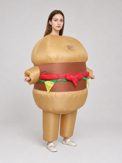 Universal Hamburger Costume for Parties