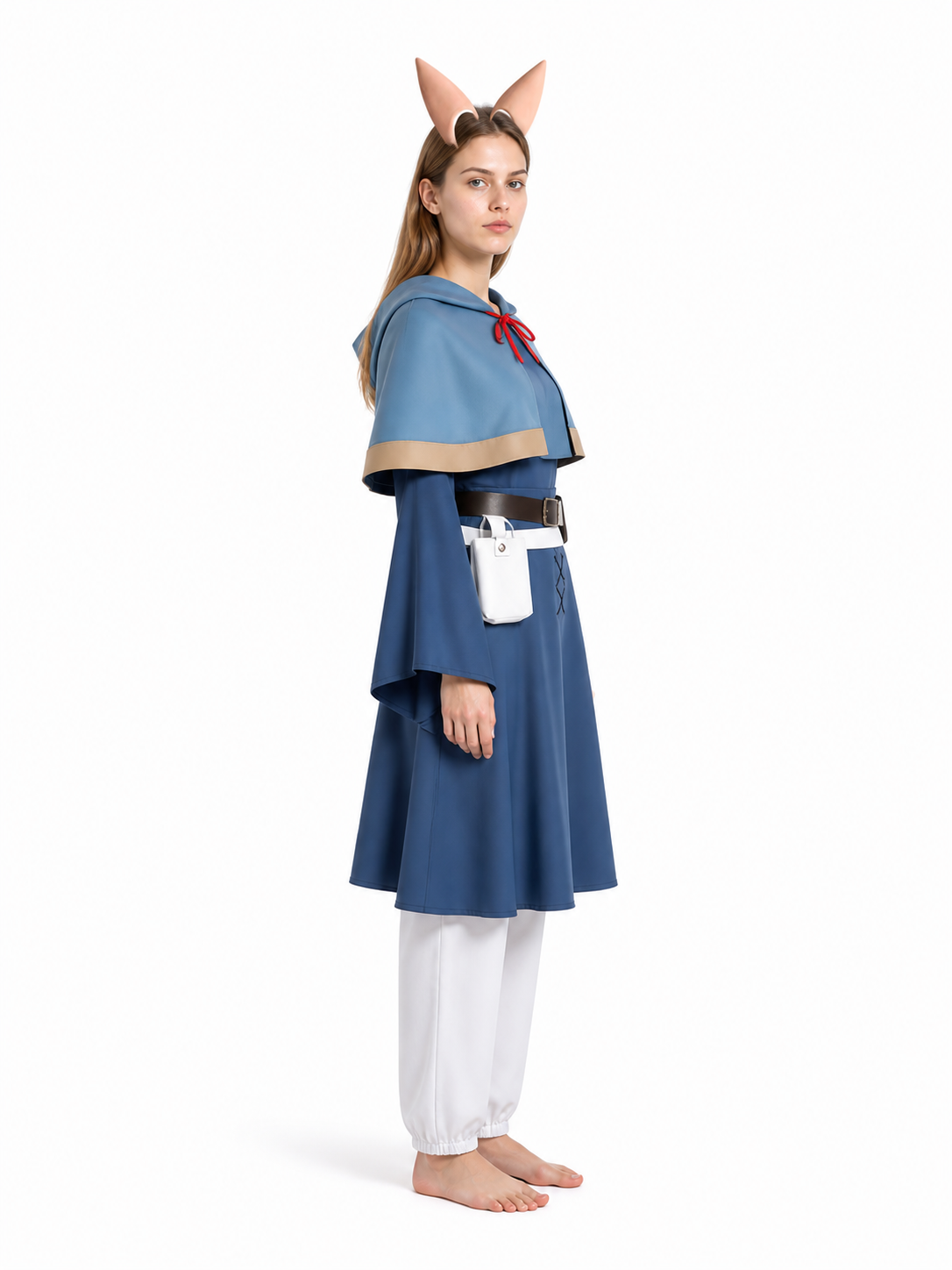 Marcille Cosplay Costume from the Anime Delicious in Dungeon side view