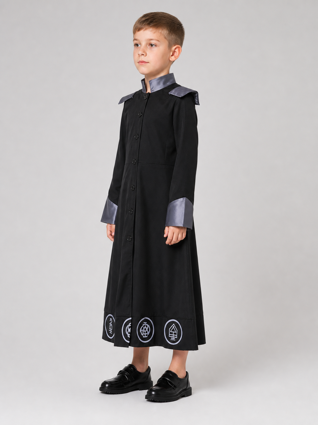Carnival Costume with Robe and Pointed Hat
