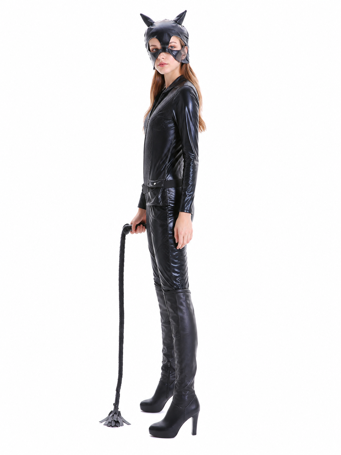 Animal Character Costume, Black Jumpsuit side view