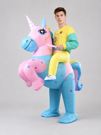 Inflatable Unicorn Costume for Carnival and Halloween