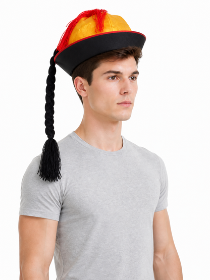 Halloween carnival hat with tassel