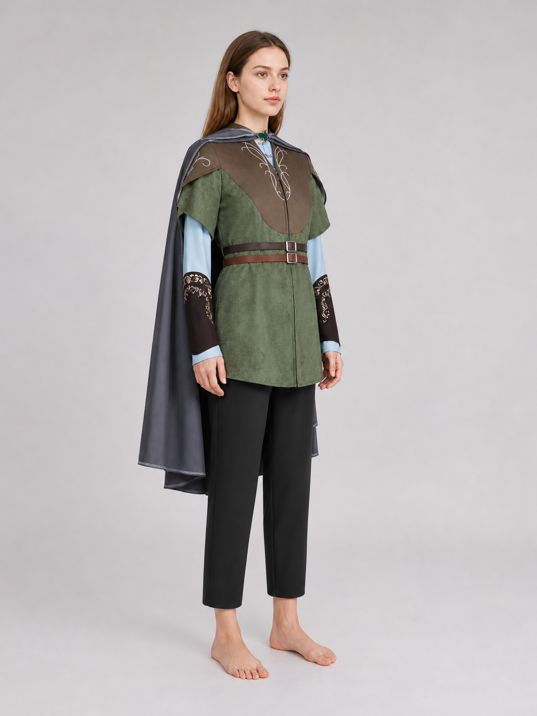 Legolas The Lord of the Rings Cosplay Costume with Cape