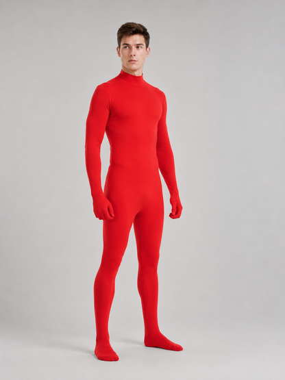 Red Morph Suit for Cosplay and Stage Performances