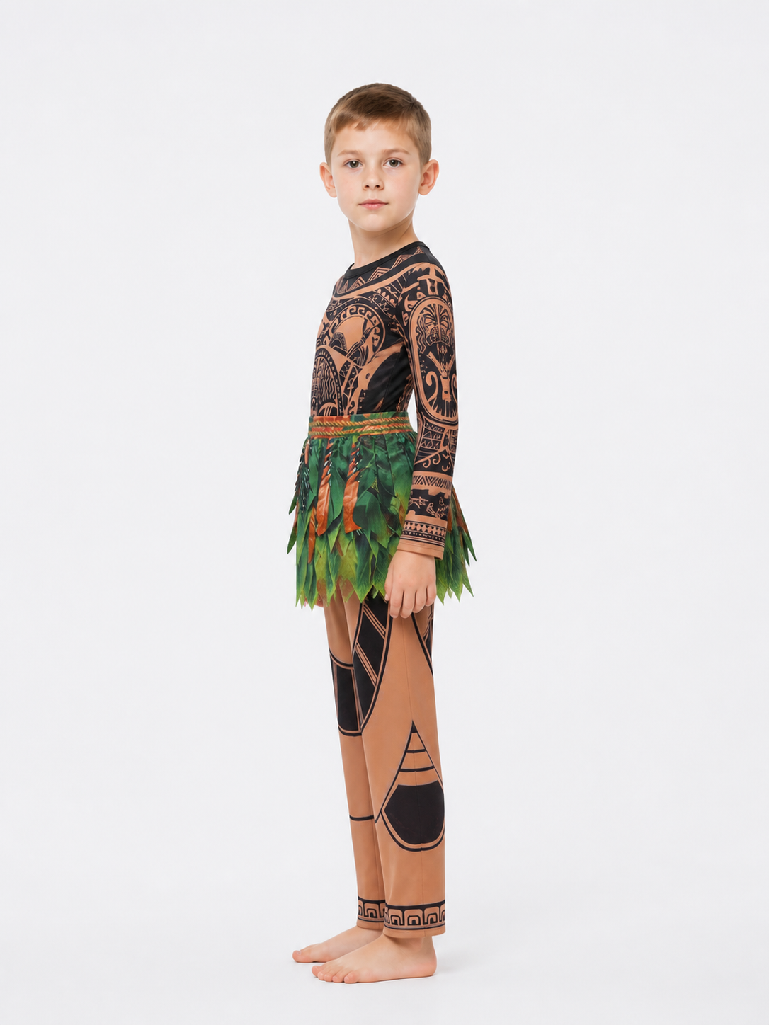 Maui Costume from Moana 2 for Parties side view