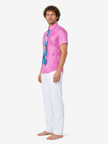 Children's Stage Costume: Shirt, Pants, and Tie side view