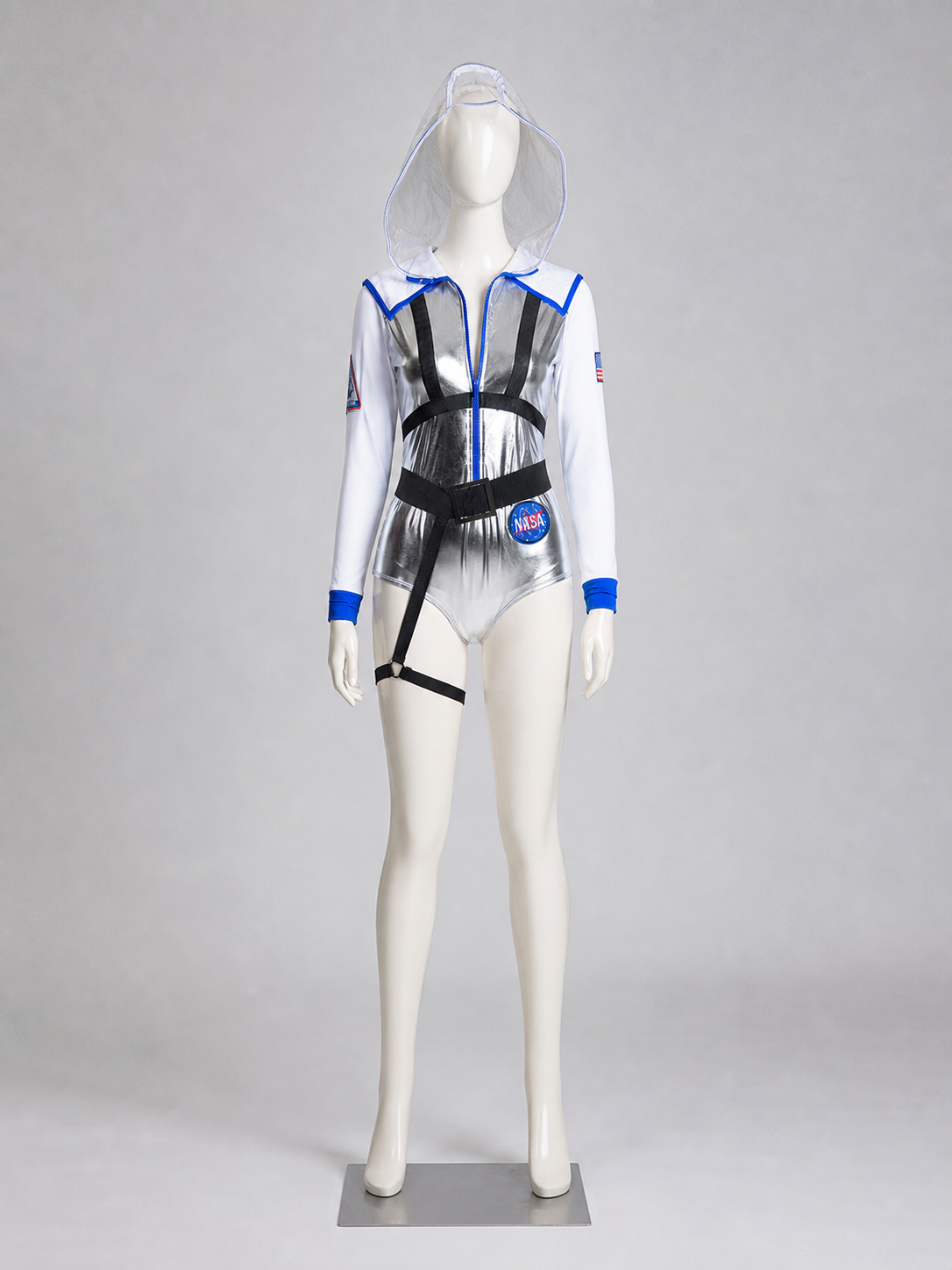 NASA Space Suit, Silver Jumpsuit