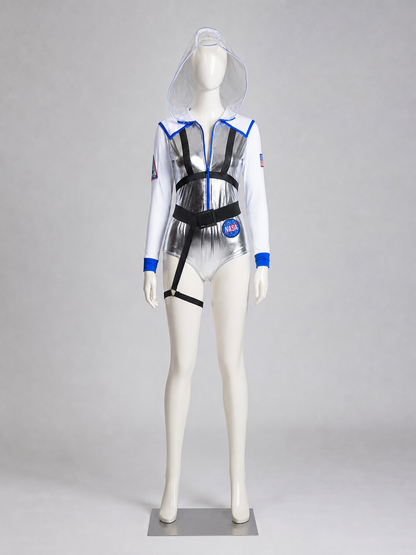 NASA Space Suit, Silver Jumpsuit