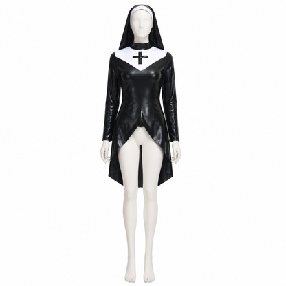 PU Punk Cross Halloween Costume side view