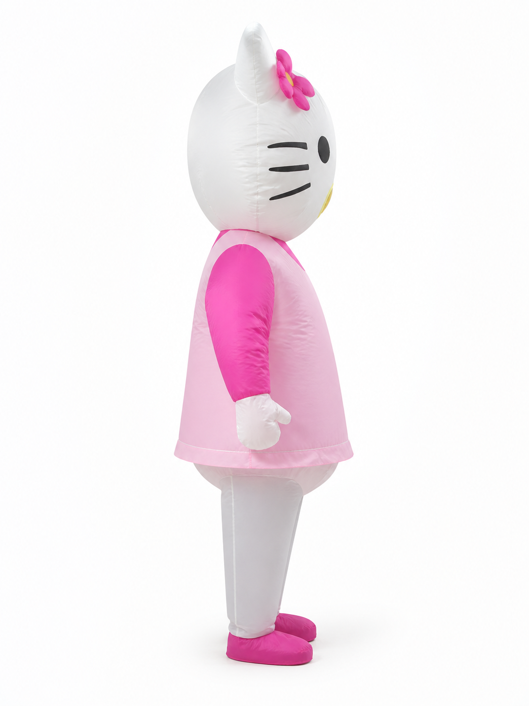 Inflatable Cat Jumpsuit Costume, One Size side view