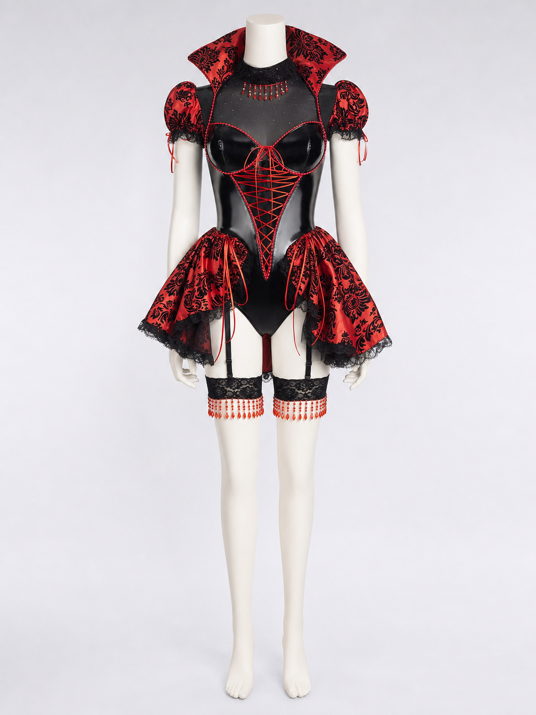 Gothic Vampire and Demon Costume for Cosplay