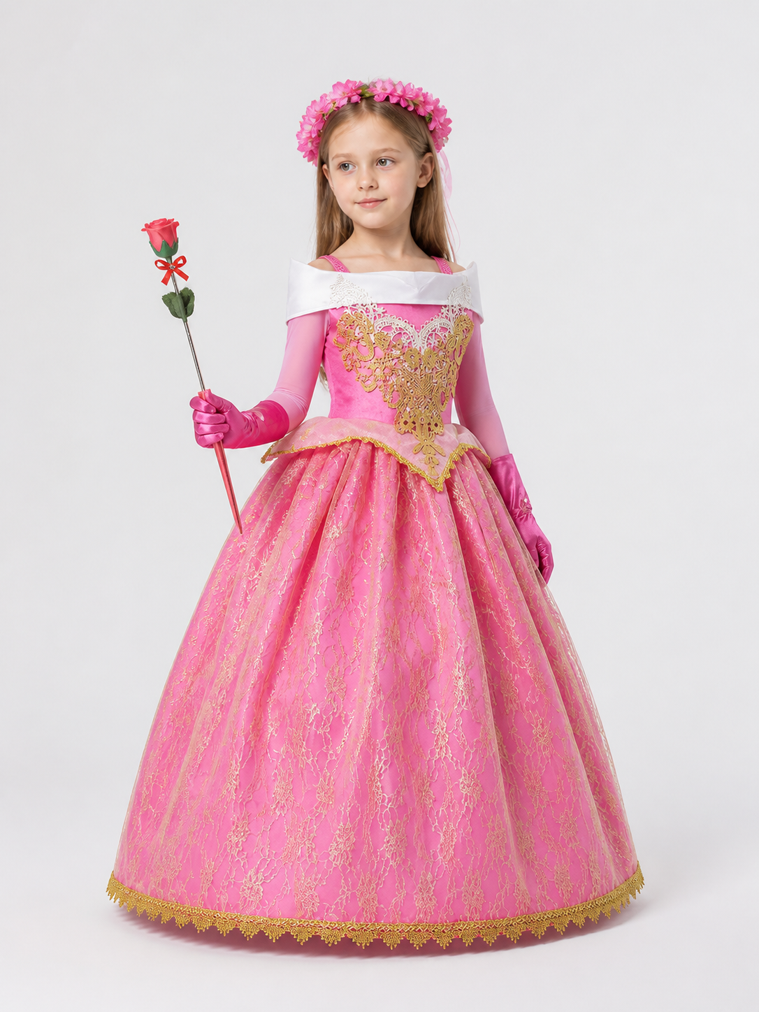 Princess Costume for Halloween and Cosplay side view