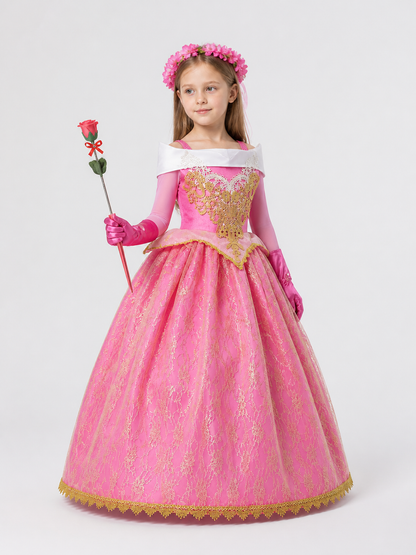 Princess Costume for Halloween and Cosplay side view