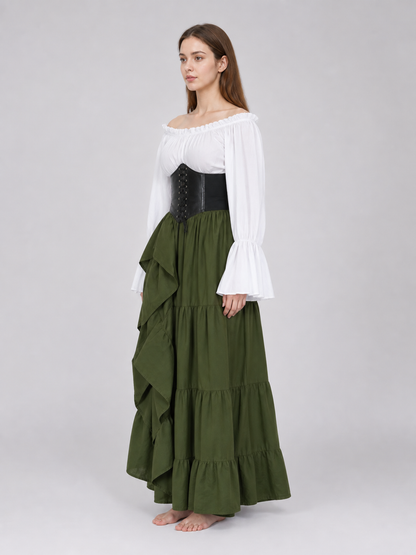 Renaissance Corset Dress for Themed Parties side view 2