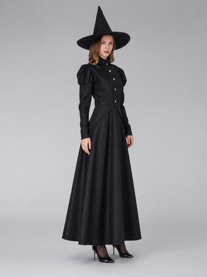 Costume Set with Dress, Hat, and Underskirt