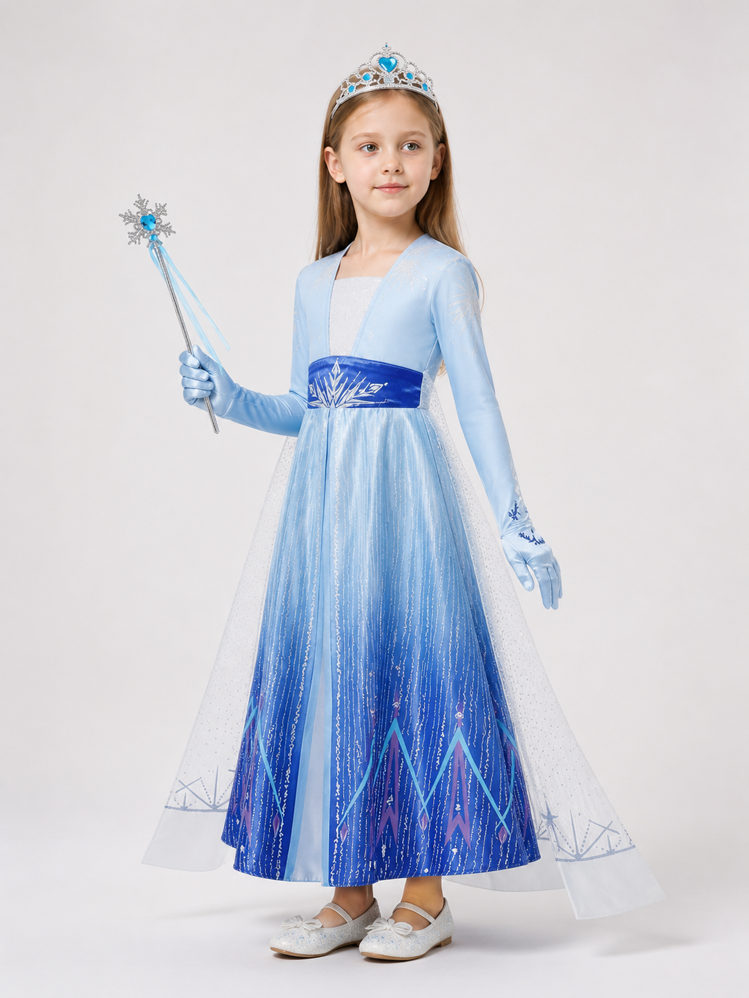 Halloween Snow Princess Costume