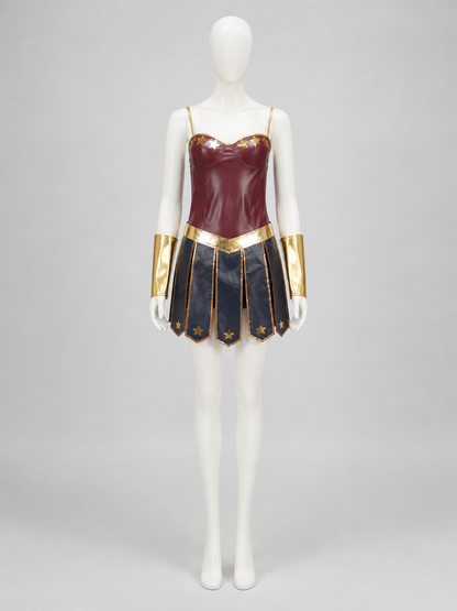 Wonder Woman Cosplay Costume, Stage Set