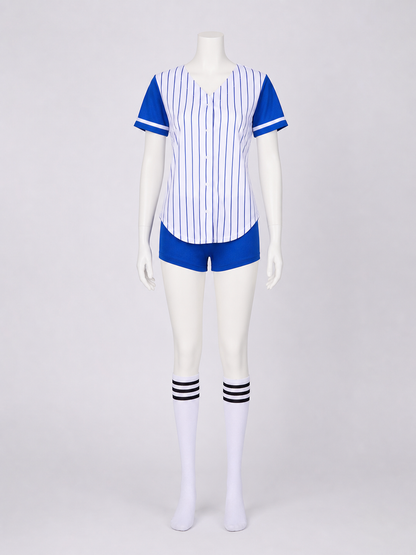 Baseball-Style Costume for Costume Parties, Halloween, and Themed Events