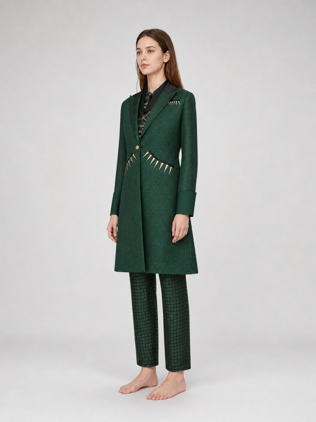 The Wizard of Oz Cosplay Costume, Green Set
