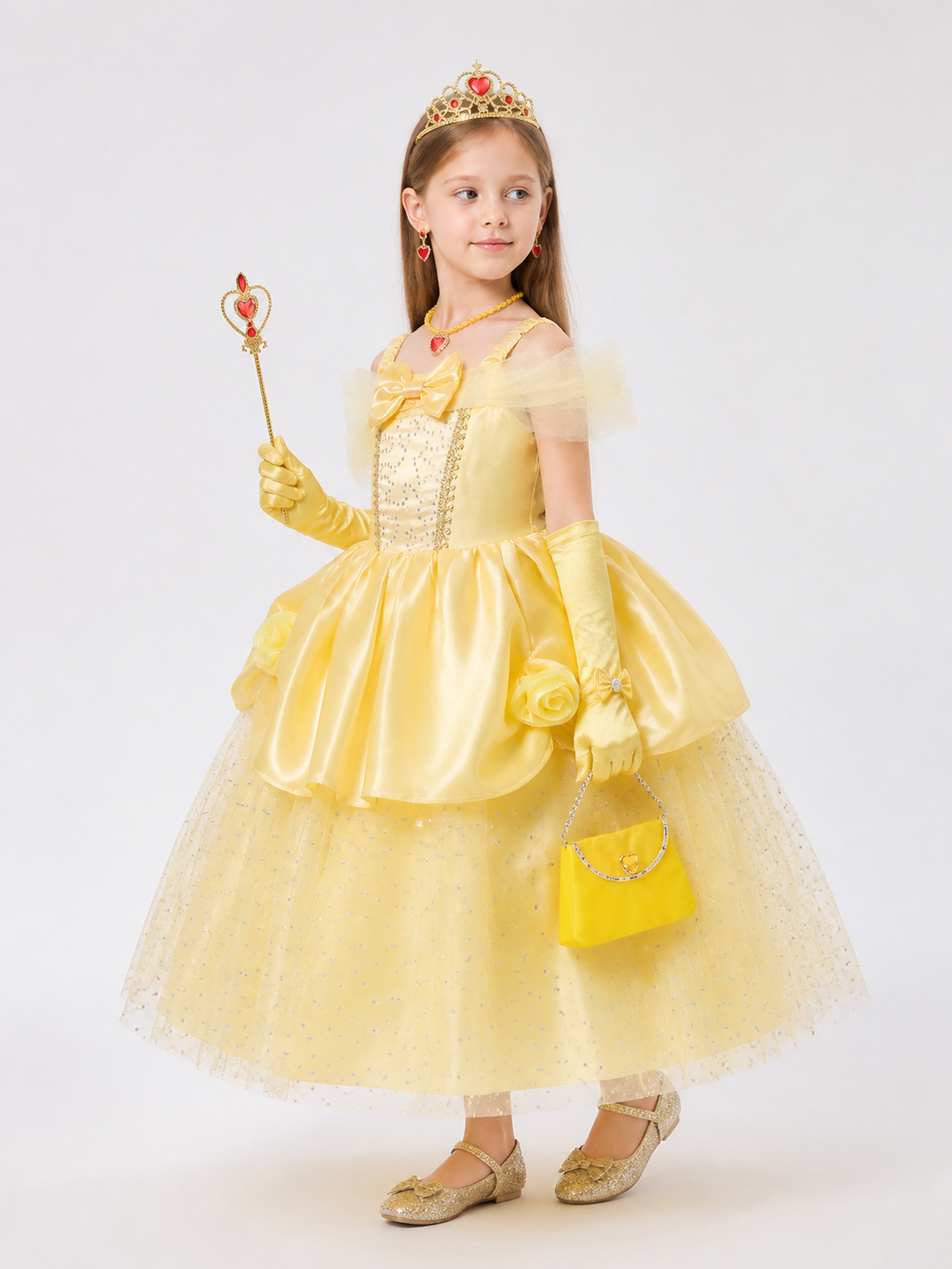 Princess Costume for Halloween and Cosplay side view