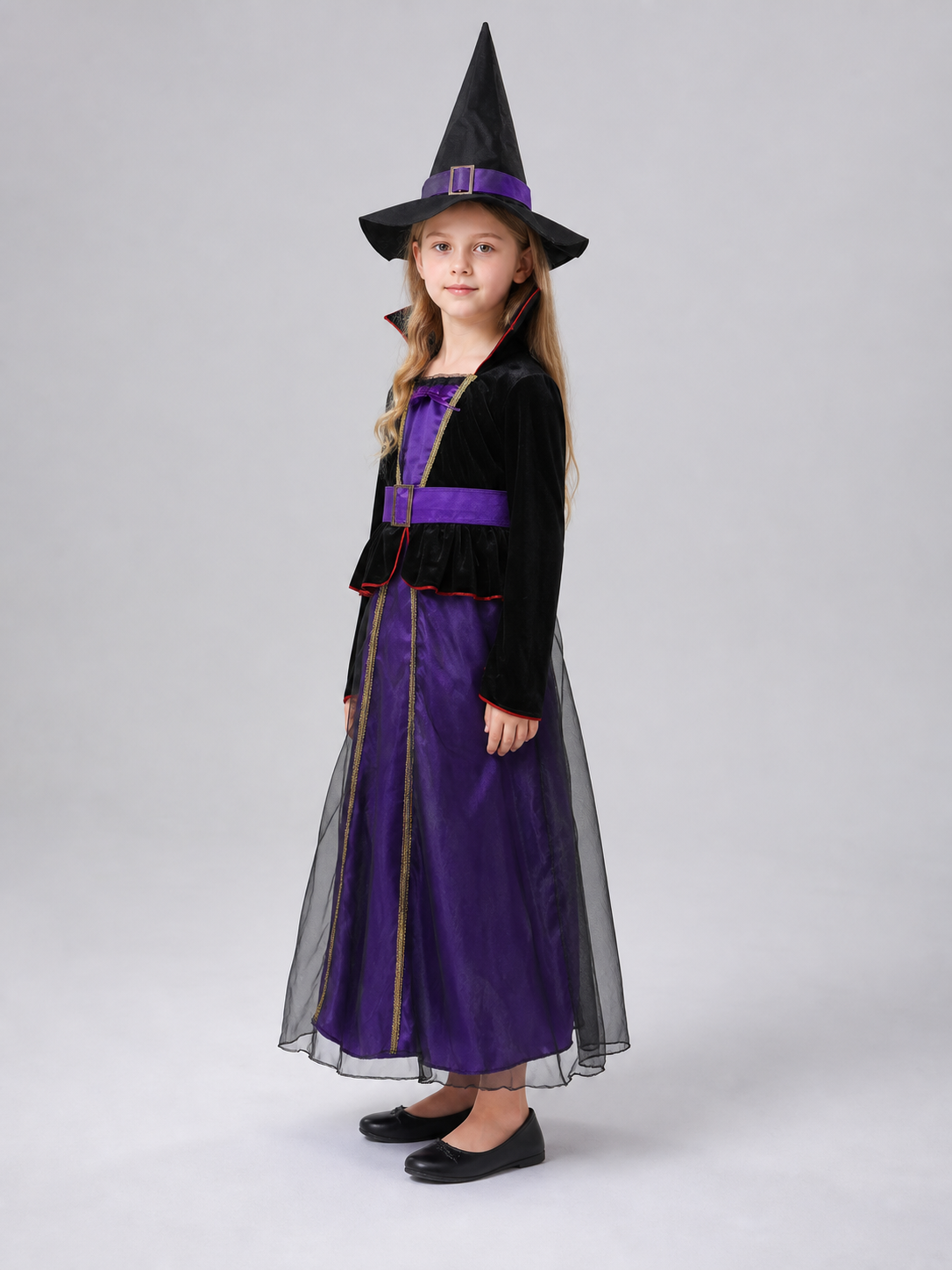Costume with Dress and Pointed Hat