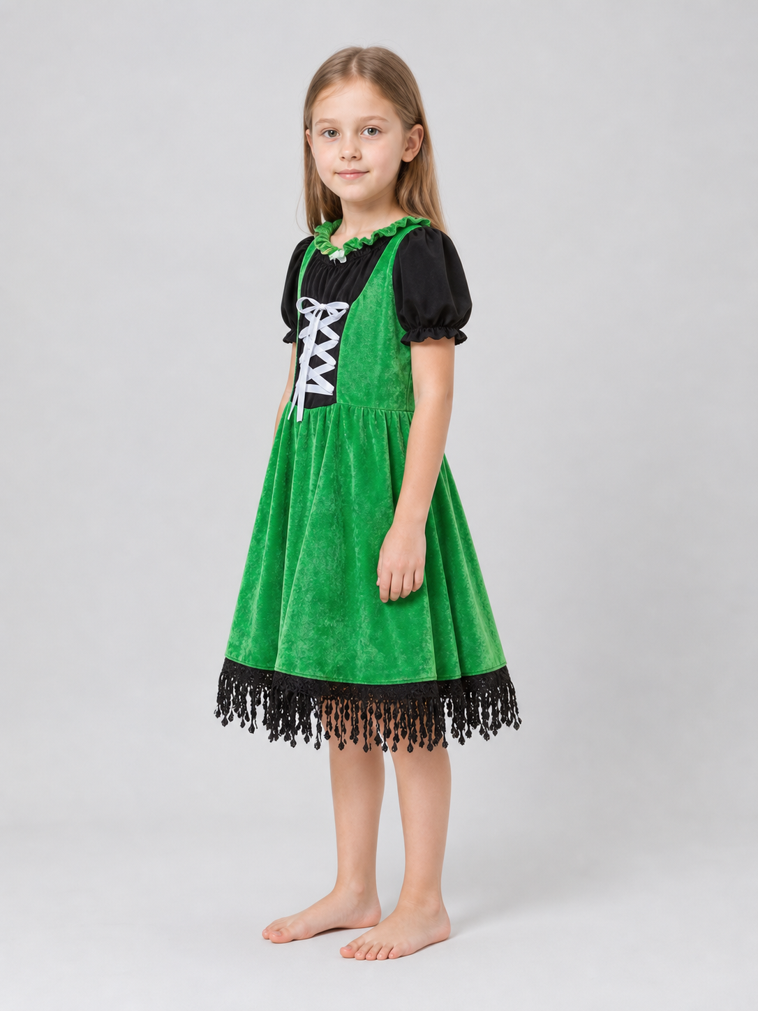 Leprechaun costume with green hat