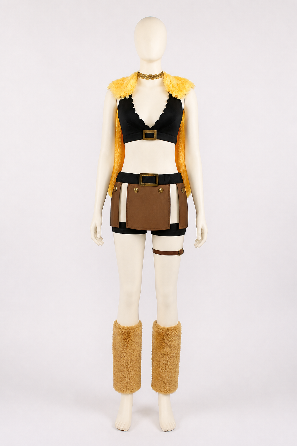 Nami Cosplay Costume with Cropped Top and Skirt